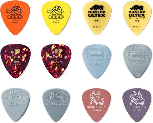 Miniatura 3 de Paquete variado de 12 púas Dunlop PVP101, Colores Variados