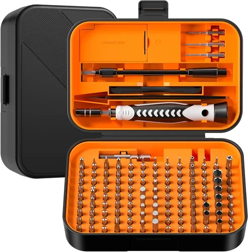 Miniatura 8 de Juego de destornilladores – Juego de brocas de destornillador de precisión 130 en 1, juego de brocas de destornillador hexagonal mini Phillips Torx