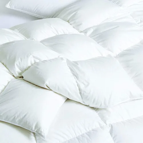 Cuddledown Dreamstead - Edredón alternativo de plumón | Suave, elevado, parecido a las nubes, 100% algodón, tejido satinado, relleno europeo de