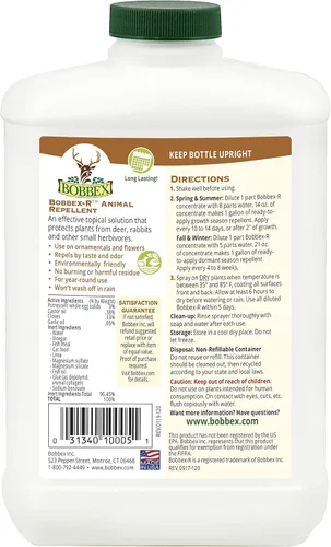 Miniatura 2 de Bobbex B550120 repelente de animales concentrado, de 32 oz