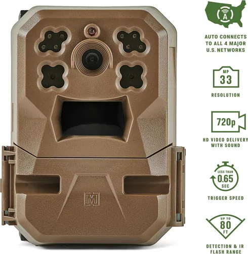 Miniatura 4 de Moultrie Cámara Edge Cellular Trail - Nationwide 4G LTE - Video-Audio HD - Memoria incorporada - Almacenamiento en la nube