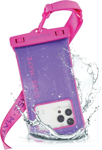 Miniatura 12 de Case-Mate Funda Impermeable IP68 para Teléfono - Funda Flotante Impermeable para Teléfono con Cordón Cruzado - Esenciales de Viaje para Playa y Sand