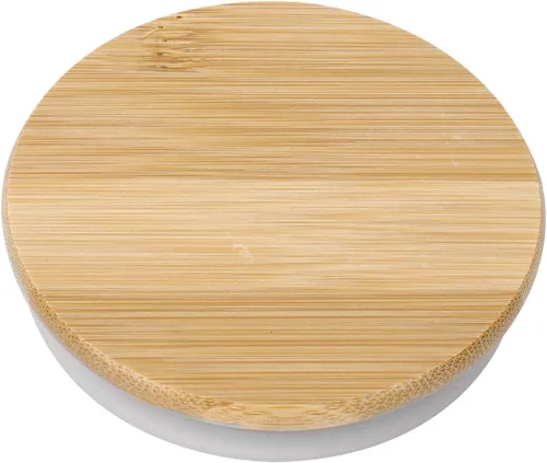 Miniatura 10 de iiniim Tapas reutilizables de bambú, tapas de anillo de sellado de silicona, tapas para pequeñas bocas regulares, conservas de conservas, tarros