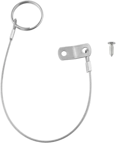Miniatura 5 de brandname Wwxuanke - Cordón de acero inoxidable 316, cable de seguridad, hardware marino para prevención de pérdidas, 1 bucle con anillo