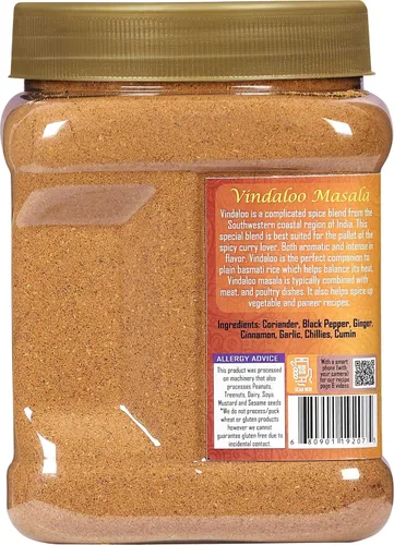 Miniatura 7 de Rani Vindaloo Curry Masala Mezcla de especias indias de 16 onzas (1 libra), tarro de PET de 16.01 oz ~ Todo natural Sin sal Vegano Apto