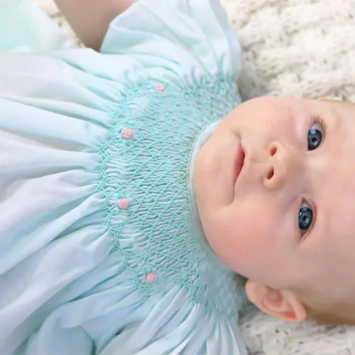 Miniatura 7 de Petit Ami Vestido de día para niña de obispo fruncido