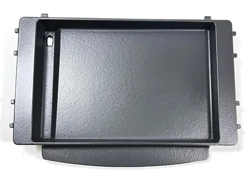 Miniatura 5 de DC139 7421 - Plancha con sistema de barbacoa gourmet para Weber Original Kettle Premium de 22 1/2 pulgadas, hierro fundido de 12 pulgadas