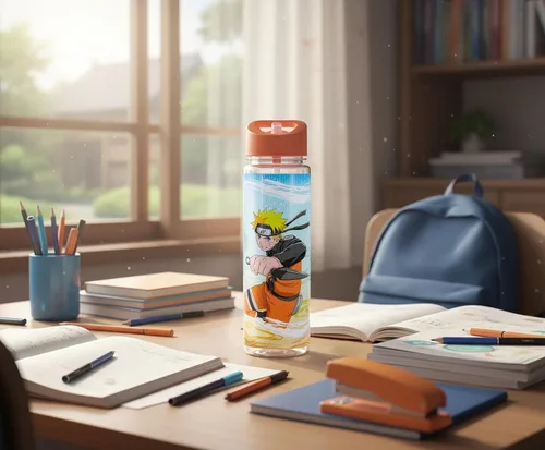 Miniatura 6 de JUST FUNKY Botella de agua Naruto Shippuden