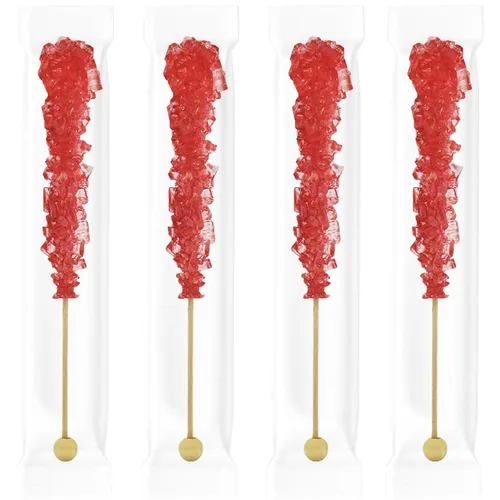 Miniatura 5 de Fruidles Paletas rosadas de caramelo de cereza y marrasquino, surtido de colores y sabores, envueltas individualmente, 6.5 pulgadas (paquete de 3)