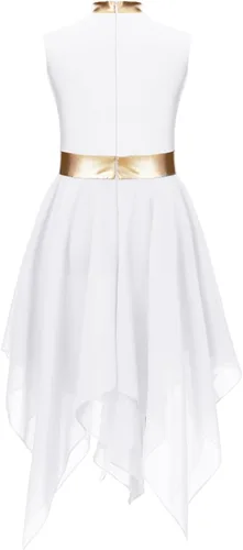 Miniatura 2 de Vestido de baile lírico para niñas y niñas, disfraz de celebración litúrgica, bata de iglesia