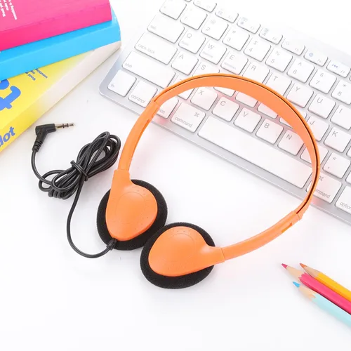 Miniatura 3 de Paquete de 30 auriculares para niños a granel para el aula escolar, auriculares con cable para niños, estudiantes, niños pequeños, adolescentes