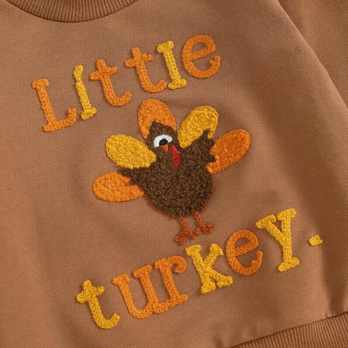 Miniatura 134 de Adobabirl Conjunto de sudadera y pantalones de Halloween para bebé, sudadera y pantalones con parche de calabaza para Halloween, otoño, ropa de bebé