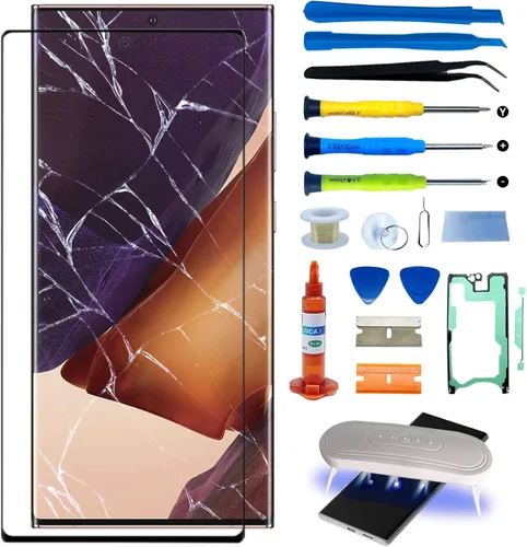 Miniatura 11 de Para Samsung Galaxy Note 10 Plus Kit de reparación de vidrio frontal Reemplazo de pantalla 6.8 pulgadas Pantalla exterior de vidrio incl Adhesivo
