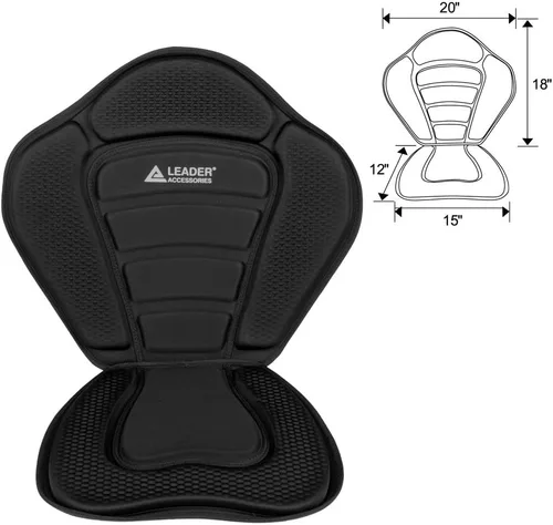 Miniatura 4 de Asiento para kayak o bote de Leader Accessories de lujo Negro