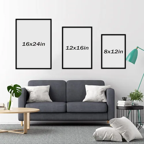 Miniatura 6 de Decoración de pared para dormitorio, impresión artística de versículo bíblico de Colosenses 3:2, pon tus mentes en las cosas arriba, impresión
