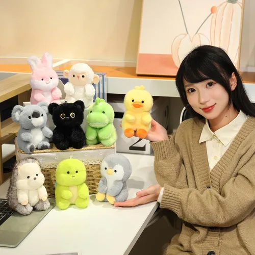 Miniatura 8 de Ditucu Animales de Peluche Conejito del Tamaño de la Mano Lindo Suave Muñeco de Peluche de Conejo Pequeños Juguetes de Peluche Regalos para Niños