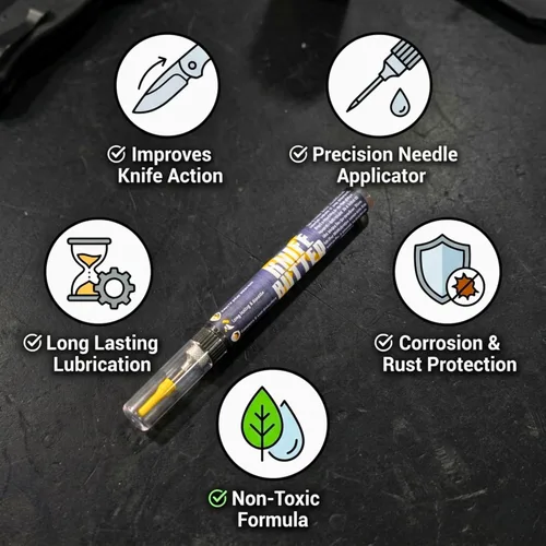 Miniatura 4 de Pen Oiler 1/4 fl oz – Lubricante y limpiador multiusos para pistolas Aceite de pistola para taladros, pistolas, rifles y armas de fuego
