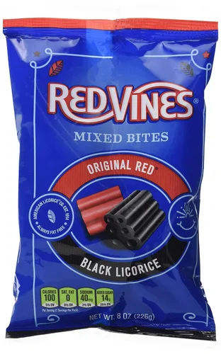 Miniatura 6 de Red Vines Original Red Regaliz Twists Bolsa de 2oz (Paquete de 16)
