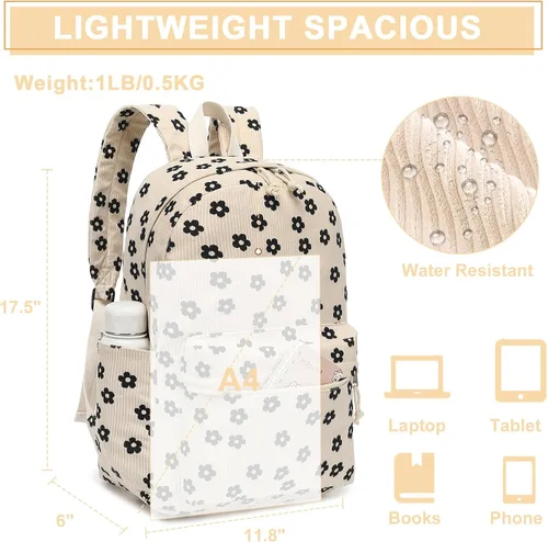 Miniatura 97 de Bluboon Juego de mochila para adolescentes, mochila escolar para niñas, lonchera y lápices, bolsas para estudiantes, 3 en 1, rosa-3 juegos, Escuela