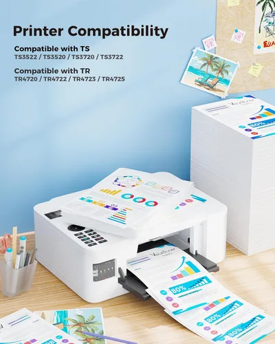 Miniatura 2 de Sustitución PG-275XL/CL-276XL para cartuchos de tinta Canon 275 y 276 para cartuchos de tinta Canon 275 y 276 Uso para PIXMA TR4720 TS3720 TS3522