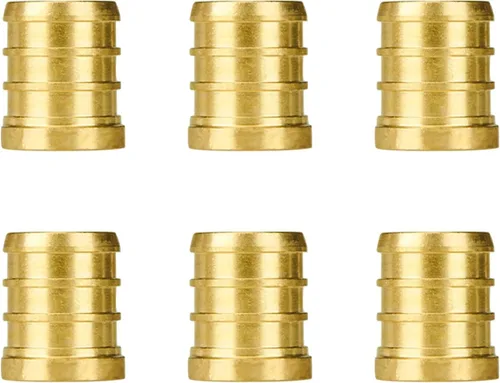 Miniatura 35 de SUNGATOR Paquete de 50 accesorios Pex de 1/2" en T, accesorios Pex de 1/2 pulgada en T, sin plomo, de latón, certificados NSF