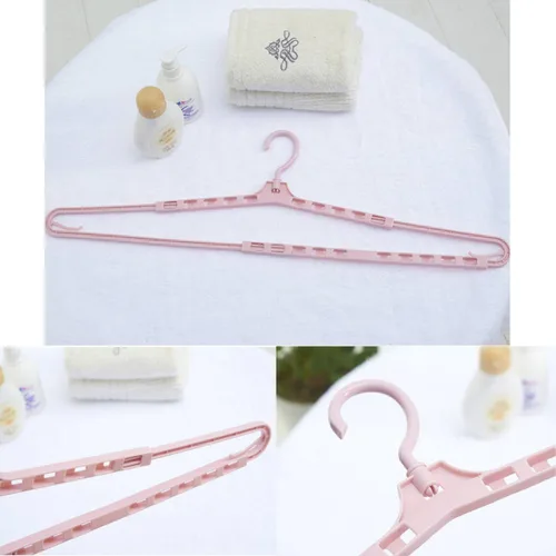 Miniatura 6 de Perchas extra grandes y resistentes para ropa de secado grandes, hombros ajustables de 16.4 a 27.2 pulgadas, para polos anchos, cárdigans, colchas