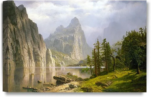 Miniatura 28 de DECORARTS - Impresiones de Giclee de Lirios de Agua de Claude Monet, Arte de Pared Enmarcado con Marco de Madera Maciza, Decoración de Jardín