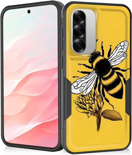 Miniatura 21 de Funda para Galaxy A14 5G, resistente de doble capa híbrida de policarbonato duro, goma suave, a prueba de golpes, funda protectora resistente