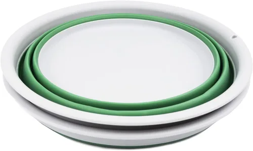 Miniatura 3 de SAMMART Tina plegable de 7.5 L (1.98 galones) - Tina plegable - Lavabo portátil - Tina de plástico que ahorra espacio