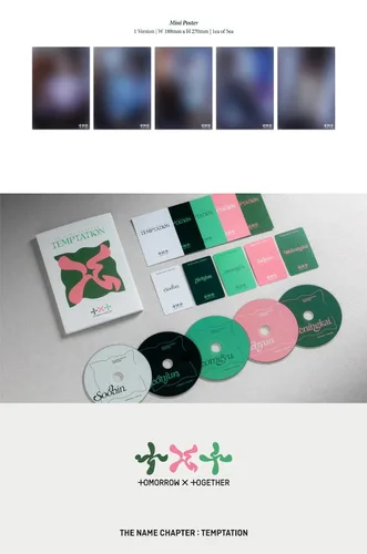 Miniatura 6 de TOMORROW X TOGETHER TXT - THE NAME CHAPTER : TEMPTATION [Lullaby ver.] Album (Random ver.)