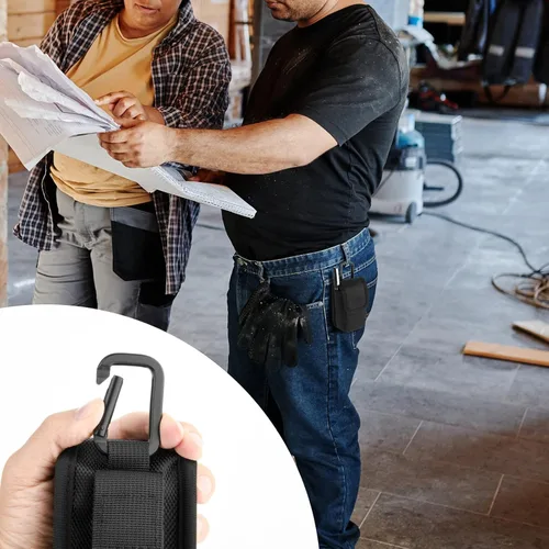 Miniatura 4 de Funda de medición láser 1680D compatible con Bosch GLM20 Blaze de 65 pies de distancia láser y medición láser DTAPE DT50 de 165 pies y GLM100-23
