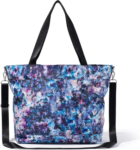 Miniatura 2 de Baggallini Bolso grande de mano Bolsa de nailon con cremallera, Bolsa de nailon con cremallera