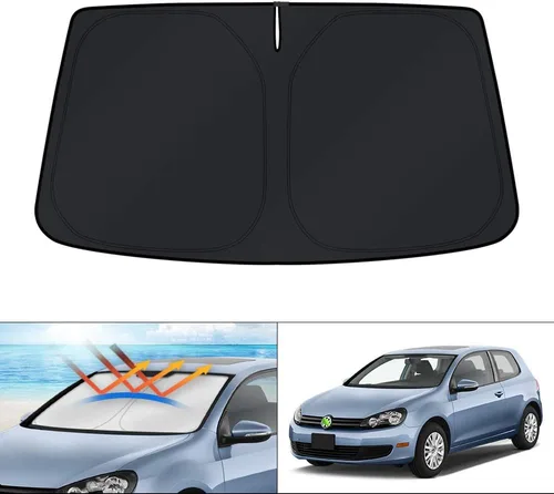 Miniatura 193 de KUST Parasol para parabrisas para Hyundai Tucson 2016-2021 (no para Tucson 2022), accesorios protectores solares de ventana, protector solar