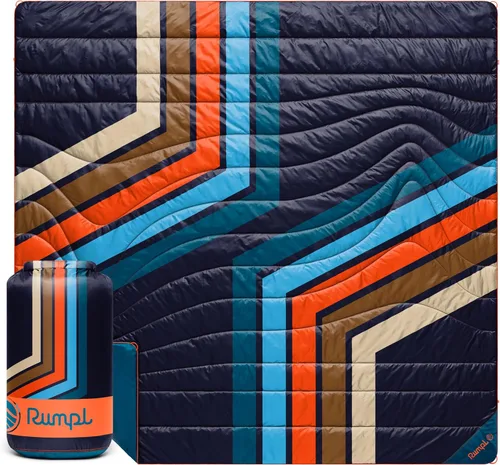 Miniatura 11 de Manta esponjosa Rumpl Original Puffy - Manta de acampar acolchada y cálida, 100% aislamiento de poliéster reciclado, ligera, fácil de empacar