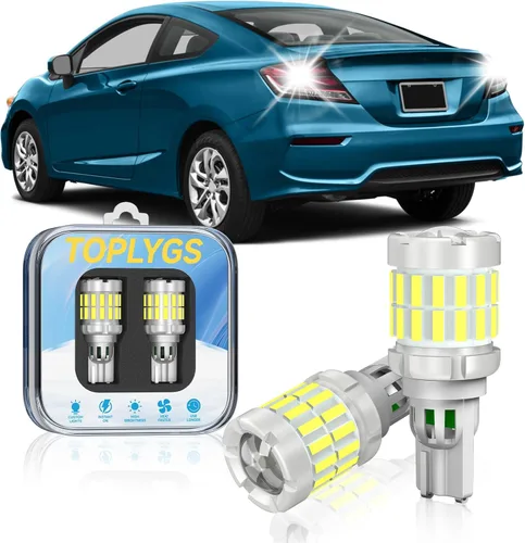 Miniatura 12 de Bombilla 912 921 compatible con Subaru 2005-2025 Outback Bombilla de luz de reversa, 6000K blanco, repuesto de bombilla LED T15 OEM super brillante