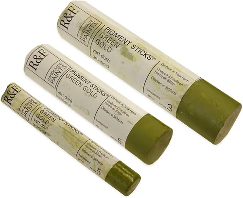 Miniatura 421 de Pinturas R&F Hechas a Mano - Palo de Pigmento al Óleo Profesional, Gris Neutro Medio, 188 ml