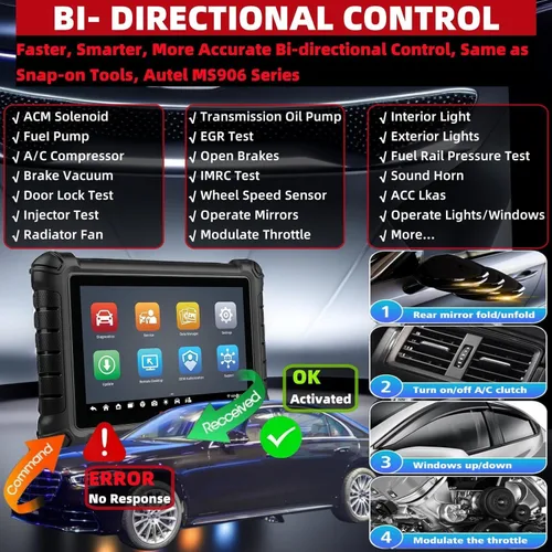 Miniatura 3 de Autel MaxiCheck MX900 incluye la función MV108S como MK900 MK900BT actualización de MX808 MK808S MD808 MS906 OBD2 escáner Herramienta de escaneo
