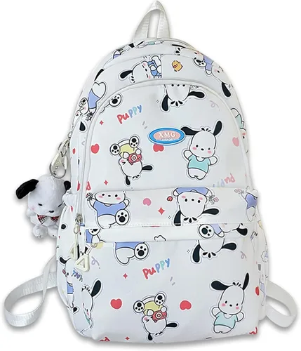 Miniatura 9 de Roffatide Mochila escolar de anime para niñas, con estampado de dibujos animados, casual, para estudiantes, mochila para laptop, mochila
