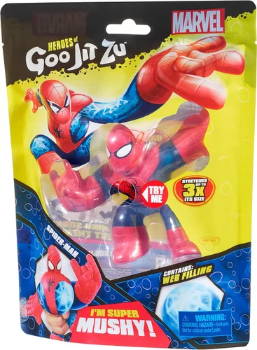 Miniatura 7 de Heroes of Goo Jit Zu - Paquete oficial de héroes de Marvel, Spider-Man, multicolor (41054)