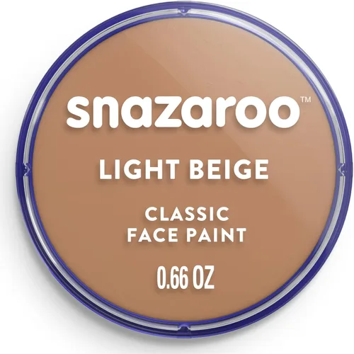Miniatura 15 de Snazaroo - Pintura metálica para rostro y cuerpo, olla de 18,8 g (0,66 oz), plateada