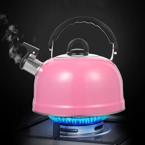 Miniatura 7 de Alipis Hervidor de gas con boquilla de gran diámetro, práctica olla de agua caliente para cocina y uso doméstico, 7.28 pulgadas