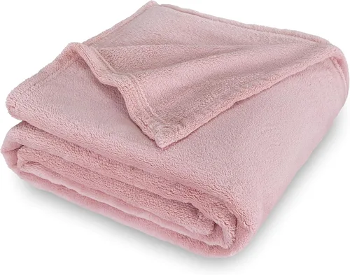 Miniatura 14 de SOCHOW Manta de franela de forro polar, tamaño individual, ligera, súper suave y acogedora para cama o sofá, color morado, 60 x 80 pulgadas