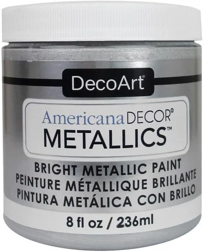 Miniatura 20 de DecoArt Americana Decor Metallics - Pintura metálica de oro de 24 quilates, paquete de 3 (8 onzas líquidas), pinturas metálicas de bricolaje