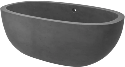 Native Trails NST6236-S Avalon Native Stone Bañera independiente, 62 pulgadas, pizarra