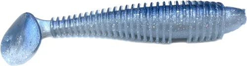 Miniatura 33 de Phat Pak Baits - Phat Swimmer Keitech Style Paddletail Swimbait 3.8" 20ct acanalado perfumado suave plástico Bass pesca señuelo Paquete de variedades