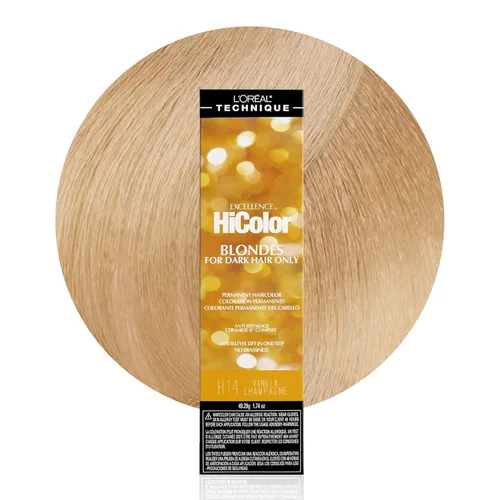 Miniatura 8 de L'Oréal Technique HiColor Browns & Blondes Permanent Hair Color - Lifts Dark Hair in One Step, No Brassiness, Rich, Smooth Creme Formula, Intense