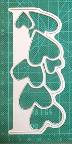 Miniatura 4 de Lapoo Troqueles de Corte de Metal de Fondos 3D con Marco para Álbumes de Recortes, Nuevos Troqueles de Corte DIY para Hacer Tarjetas de Álbum, En