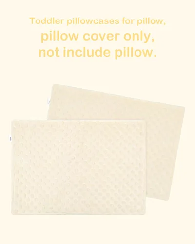 Miniatura 7 de ALVA BABY - Funda de almohada para niños pequeños, terciopelo suave y cálido, paquete de 2 unidades de 13 x 18 pulgadas o 12 x 16 pulgadas, sobre
