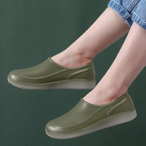 Miniatura 4 de Zapatos de trabajo antideslizantes para hombres y mujeres, zuecos de chef, ligeros, antideslizantes, resistentes al agua, cómodos zuecos de jardín