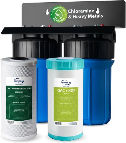 Miniatura 17 de iSpring FP15B Filtro de sedimentos para sistemas de filtración de agua para toda la casa, polipropileno de alta capacidad de 5 micrones premium, 4.5